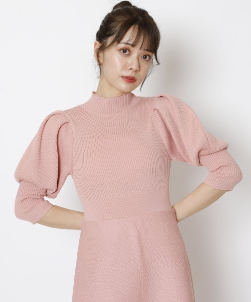 「WILLSELECTION」 ニットワンピース MEDIUM ミント レディース_画像5