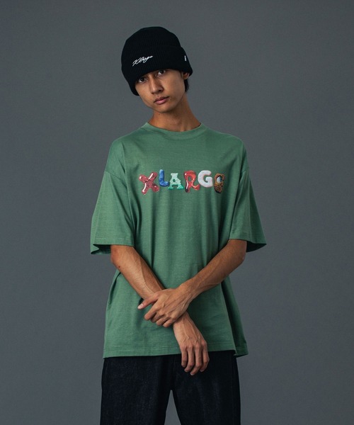 XLARGE（エクストラ ラージ） tシャツ LETTERS S/S TEE メンズ