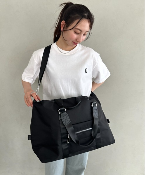 ボストンバッグ 4色展開 2WAY仕様 大容量トラベルバッグ レディース