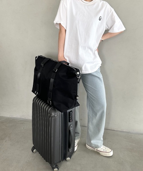 ボストンバッグ 4色展開 2WAY仕様 大容量トラベルバッグ レディース