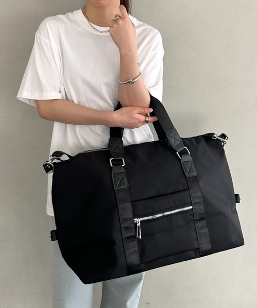希少✨バーバリーブラックレーベル　ボストンバッグ　大容量　2way ボストンバッグ 4色展開 2WAY仕様 大容量トラベルバッグ レディース