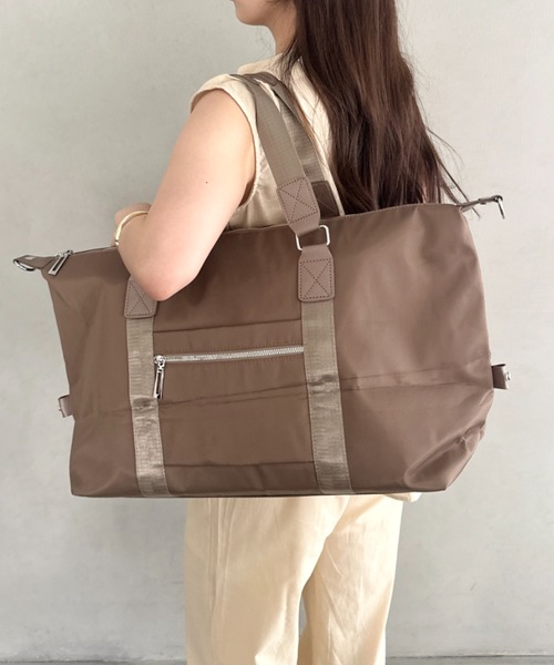ボストンバッグ 4色展開 2WAY仕様 大容量トラベルバッグ レディース