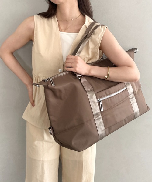 ボストンバッグ 4色展開 2WAY仕様 大容量トラベルバッグ レディース