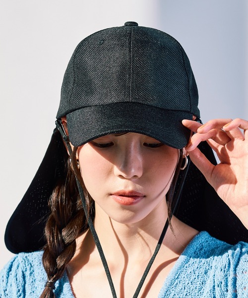 estaa（エスタ） キャップ 帽子 「WEB限定」遮光100％ UVカット 遮熱