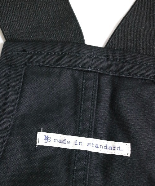 「made in standard 」 オーバーオール MEDIUM ブラック メンズ_画像5