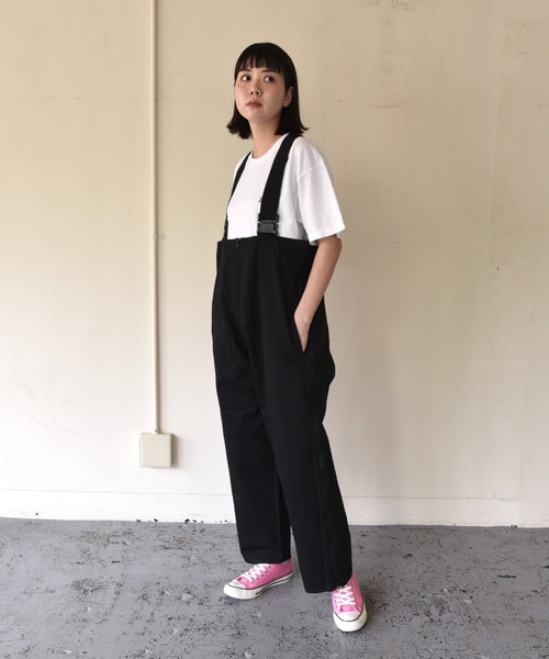 「made in standard 」 オーバーオール MEDIUM ブラック メンズ_画像6