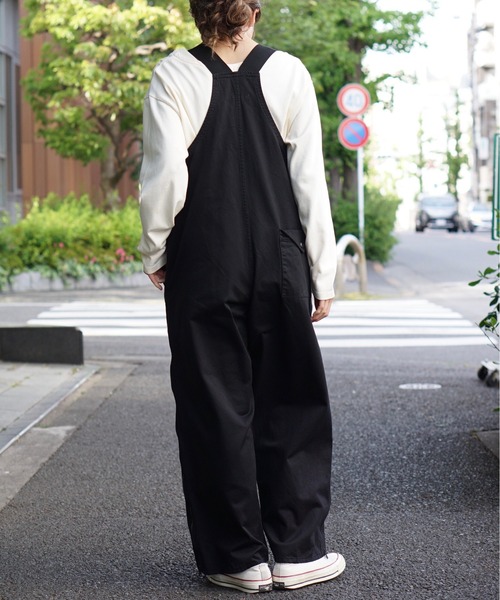 「made in standard 」 オーバーオール MEDIUM ブラック メンズ_画像7