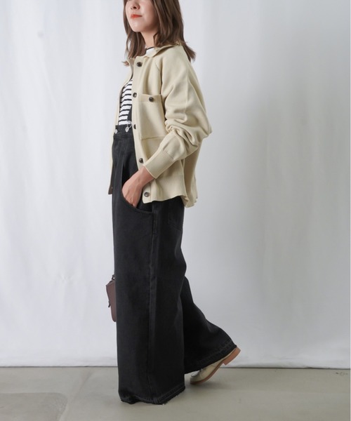 「LADY LUCK LUCA」 ニットカーディガン - ベージュ レディース_画像7