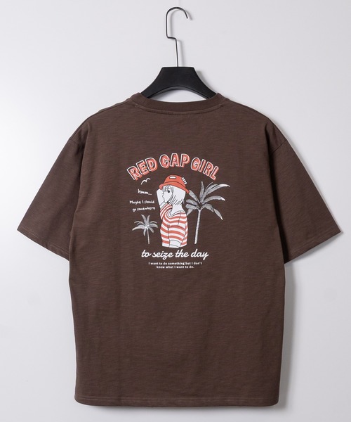 RED CAP GIRL（レッドキャプガール） tシャツ 「a-r」「RedCapGirl
