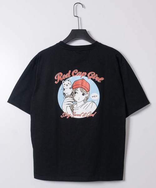 RED CAP GIRL（レッドキャプガール） tシャツ 「a-r」「RedCapGirl