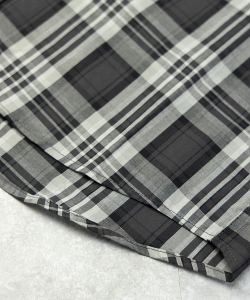 「NYLAUS」 長袖シャツ LL ブラック メンズ_画像5