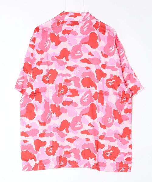 シャツ ABC CAMO OPEN COLLAR SS SHIRT メンズの画像