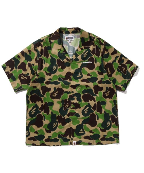 【kei】A Bathing Ape カモフラージュ ポロシャツ Ｌ A BATHING APE® カモフラージュ ポロシャツ | グリーン | FARFETCH JP