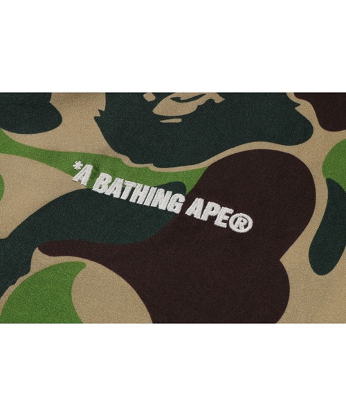 A BATHING APE（アベイシングエイプ） シャツ ABC CAMO OPEN COLLAR SS