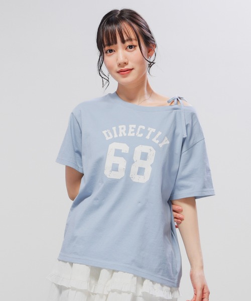 Honeys（ハニーズ） tシャツ 半袖 「UVカット」ワンショルTシャツ