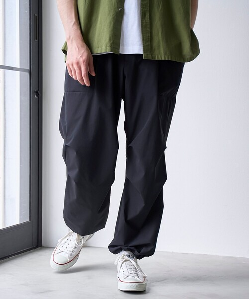 coen（コーエン） パンツ ストレッチテックナイロン コンフォート