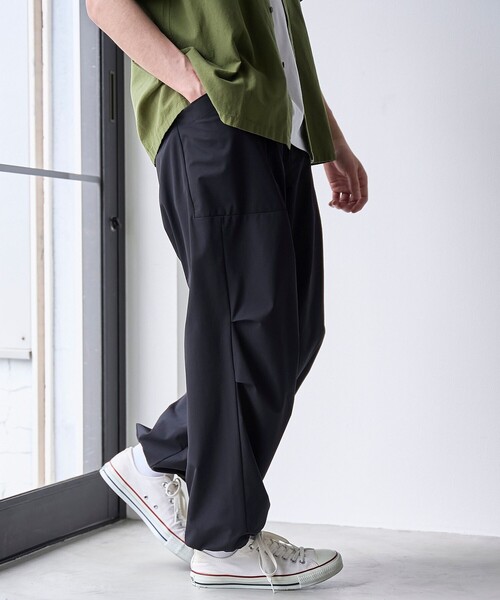 coen（コーエン） パンツ ストレッチテックナイロン コンフォート