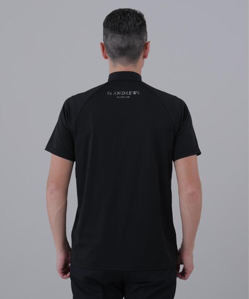 St ANDREWS tシャツ 「St ANDREWS」ポリエステルベア天竺ハイネック