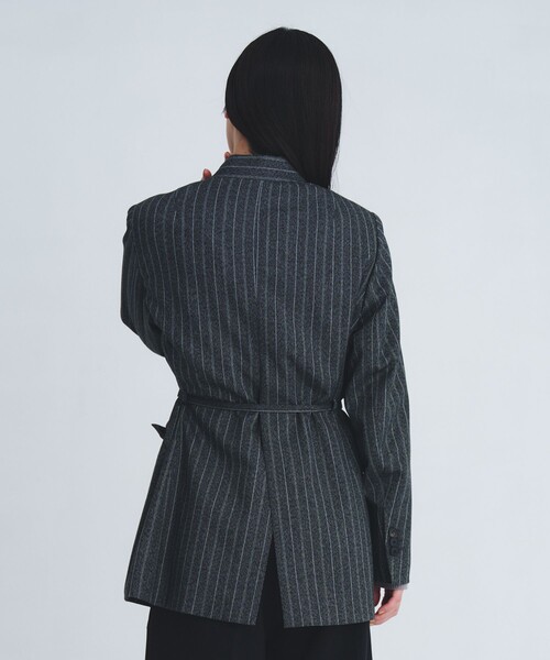 ジャケット テーラードジャケット スタンドカラーテーラードジャケット｜オフィスカジュアル/オケージョン/春服 レディースの画像
