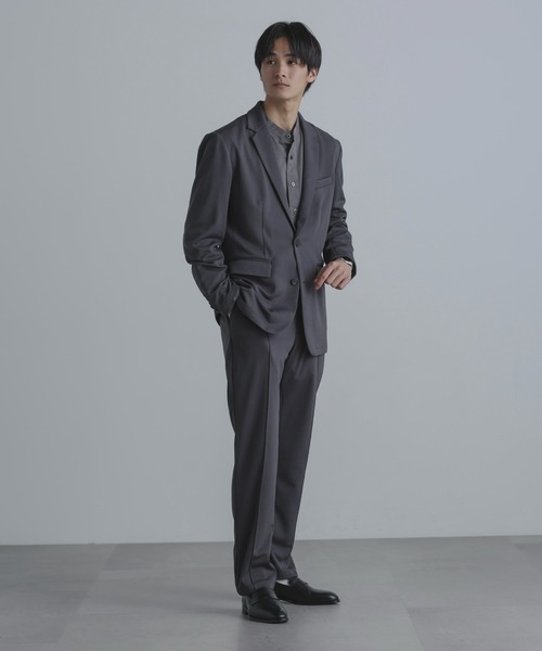 「NANO universe」 イージーパンツ M ネイビー メンズ_画像8