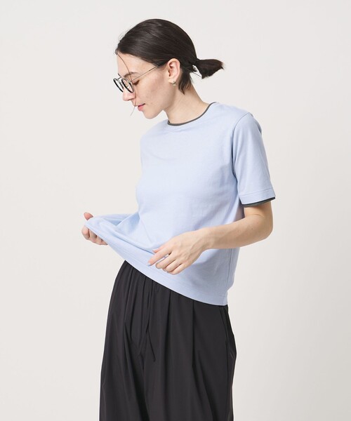 BEAUTY&amp;YOUTH UNITED ARROWS麻コットン クルーネック BEAUTY＆YOUTH UNITED ARROWS tシャツ 麻コットン レイヤード クルー