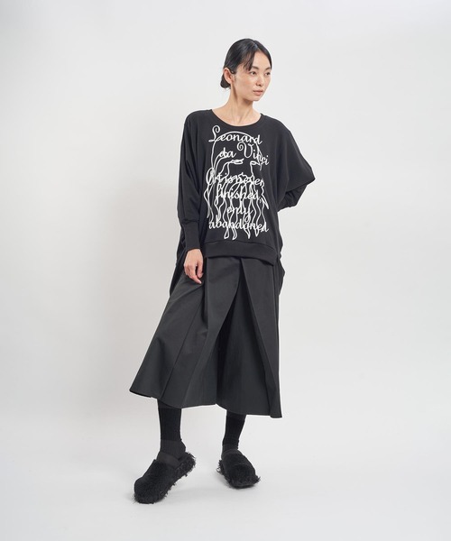 「gomme」 チノパンツ MEDIUM ブラック レディース_画像2