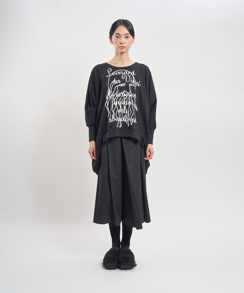 「gomme」 チノパンツ MEDIUM ブラック レディース_画像4