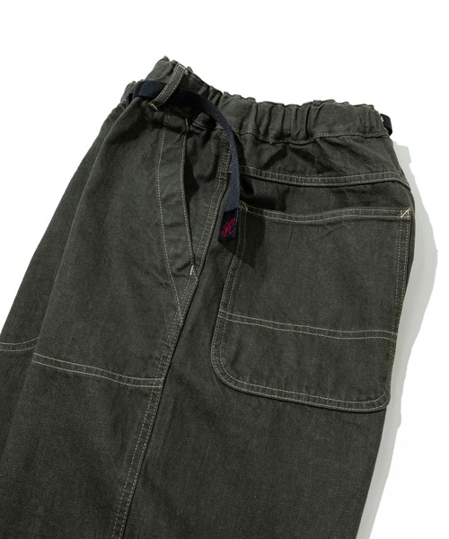 「Gramicci」 デニムパンツ LARGE モスグリーン メンズの画像
