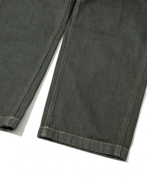 「Gramicci」 デニムパンツ LARGE モスグリーン メンズの画像