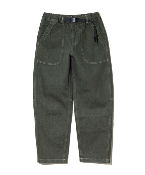 「Gramicci」 デニムパンツ LARGE モスグリーン メンズの画像