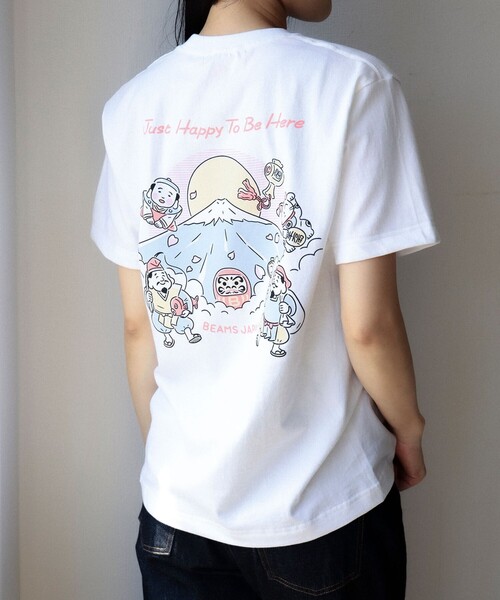 BEAMS JAPAN（ビームス ジャパン） tシャツ 半袖 「別注」富士山 T
