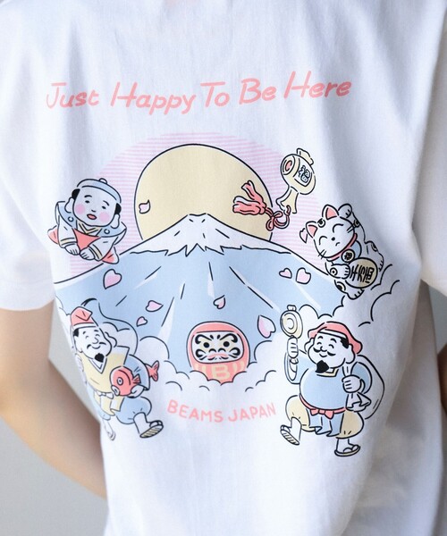 BEAMS JAPAN（ビームス ジャパン） tシャツ 半袖 「別注」富士山 T