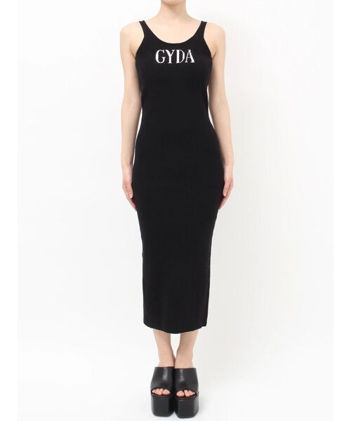 GYDA（ジェイダ） ワンピース 夏 GYDA jacquard longニットワンピース