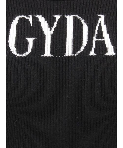GYDA（ジェイダ） ワンピース 夏 GYDA jacquard longニットワンピース