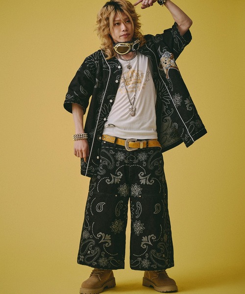 GALFY（ガルフィー） ワイドパンツ ジーンズ 「GALFY/ガルフィー