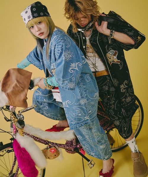 GALFY（ガルフィー） ワイドパンツ ジーンズ 「GALFY/ガルフィー