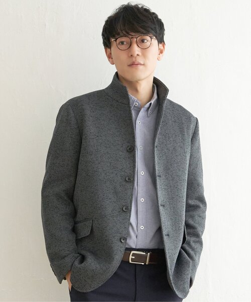 「IKKA LOUNGE」 ジャケット M ネイビー メンズ_画像2