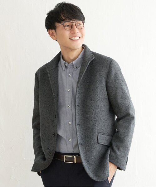 「IKKA LOUNGE」 ジャケット M ネイビー メンズ_画像3