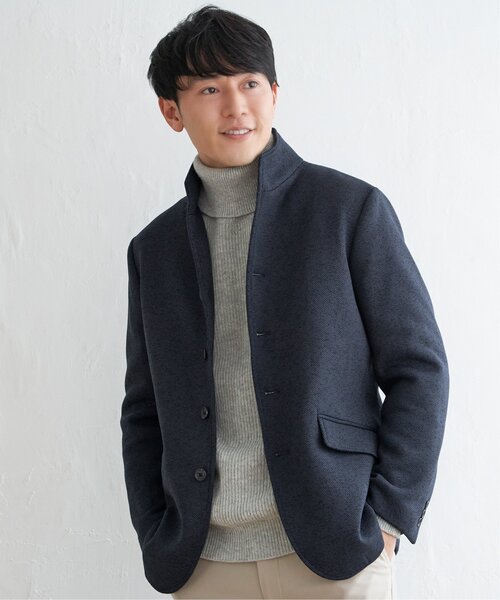 「IKKA LOUNGE」 ジャケット M ネイビー メンズ_画像7