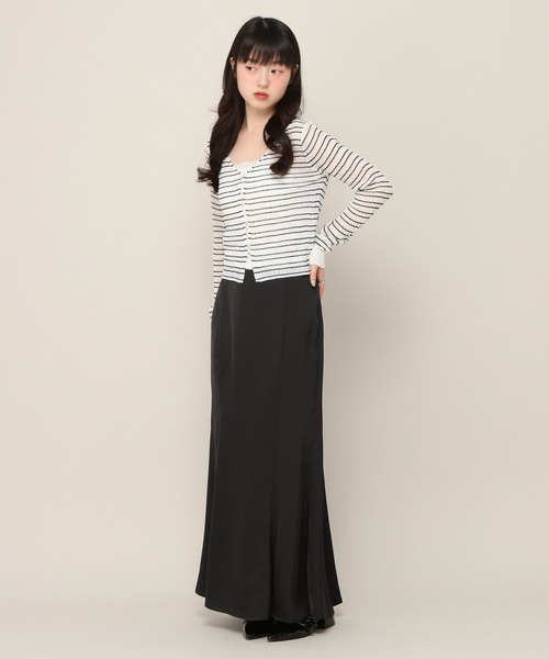 Heather（ヘザー） ロング スカート マーメイドタイトロングスカート2