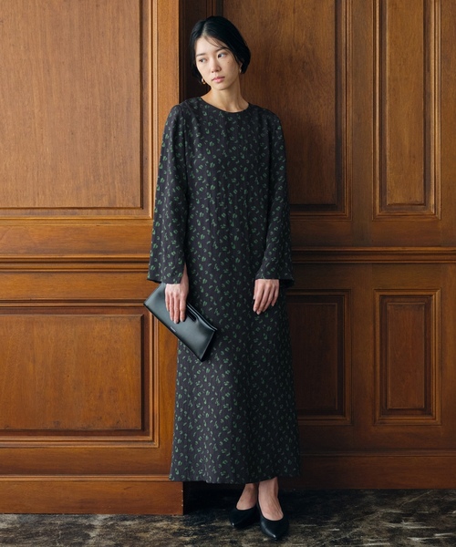 SLOBE IENA（スローブイエナ） シャツワンピース 36 ブラック