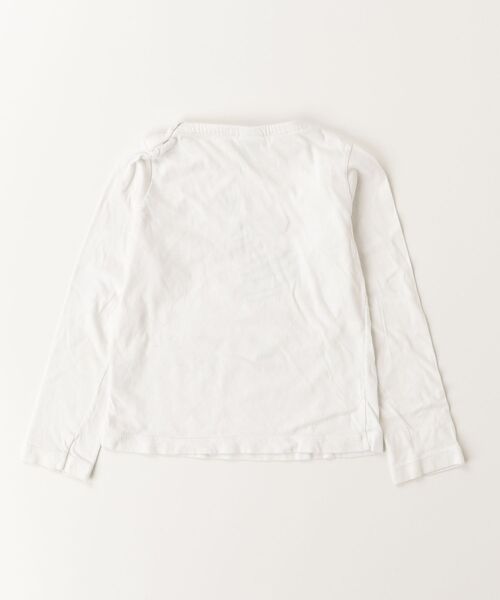 「PETIT BATEAU」 「KIDS」長袖カットソー - ホワイト キッズ_画像2