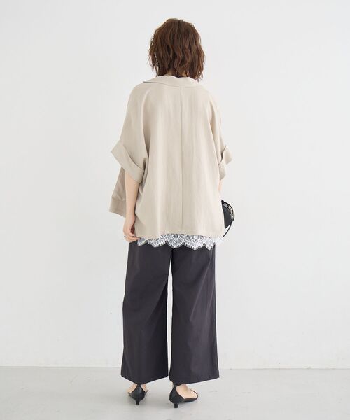 le.coeur blanc（ルクールブラン） パンツ 「撥水・UV・接触冷感」2