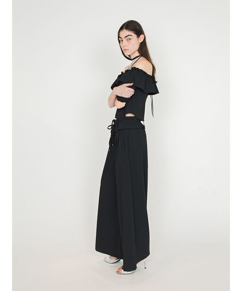トップス Off Shoulder Corset Blouse SORIN SORIN（ソリン） ブラウス シャツ 半袖 Off Shoulder Corset Blouse
