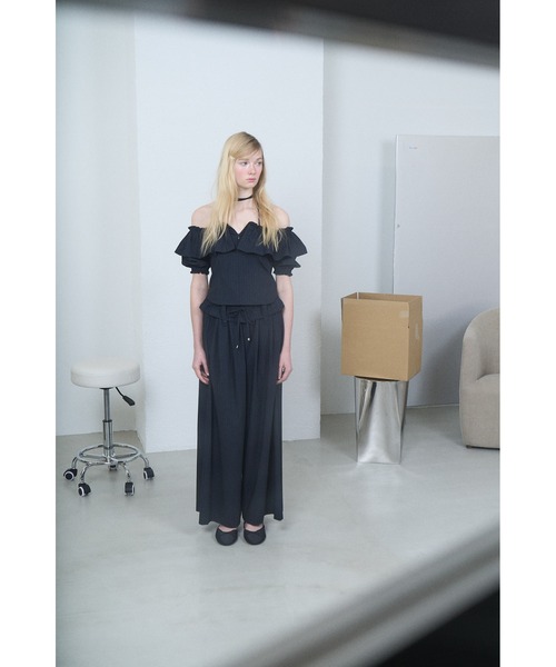 SORIN（ソリン） ブラウス シャツ 半袖 Off Shoulder Corset Blouse