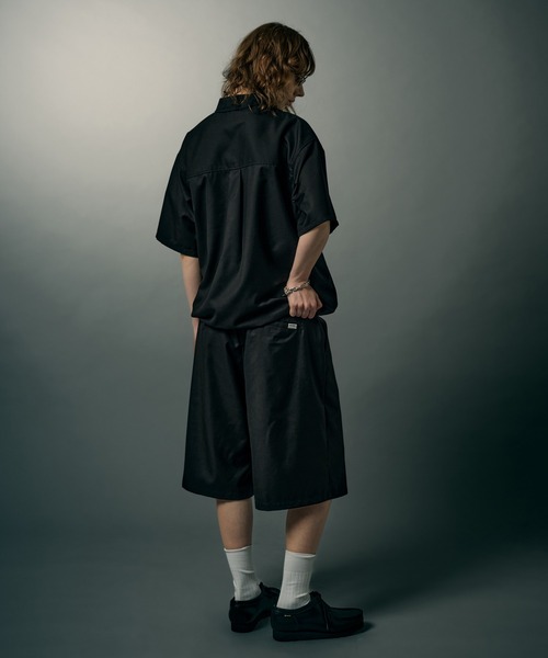 WETTEMPT ワイドパンツ ハーフパンツ パンツ 短パン FUNCTIONAL 1 TUCK