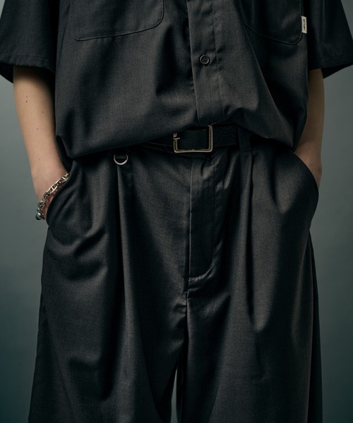 WETTEMPT ワイドパンツ ハーフパンツ パンツ 短パン FUNCTIONAL 1 TUCK