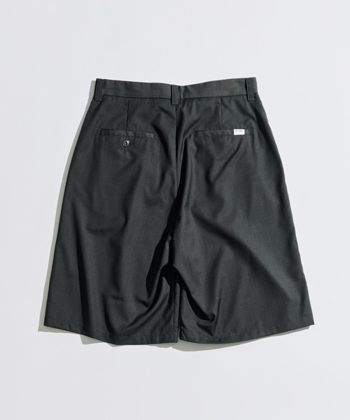 WETTEMPT ワイドパンツ ハーフパンツ パンツ 短パン FUNCTIONAL 1 TUCK