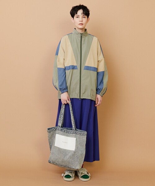 FRAPBOIS（フラボア） トートバッグ デニムロゴBAG レディース メンズ