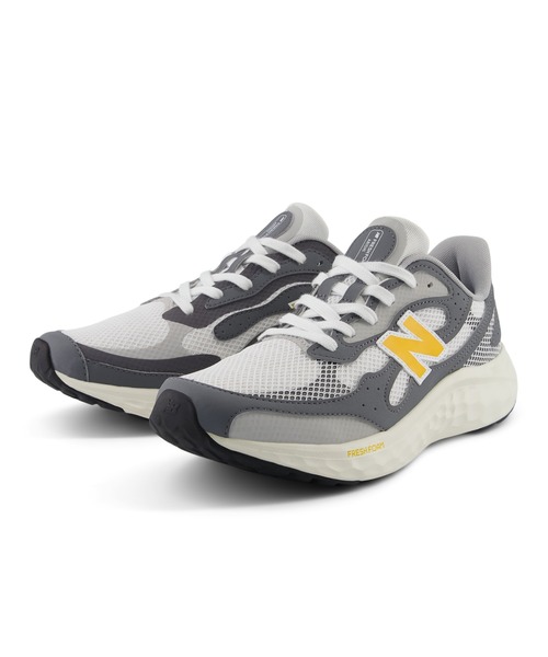 「New Balance」 ローカットスニーカー 26.0cm ホワイト×パープル メンズ_画像5